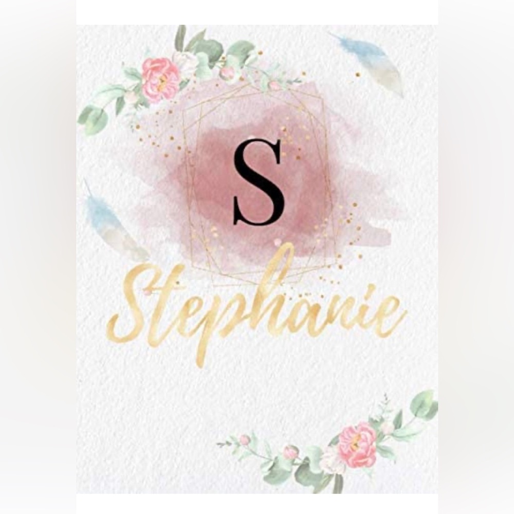 Personalized Notebook - Stephanie